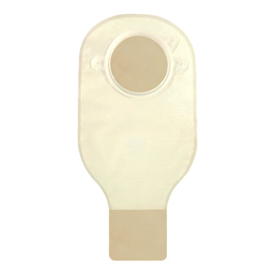 Securi-T™ Two-Piece Drainable Opaque Ostomy Pouch, 12 Inch Length, 1½ Inch Flange