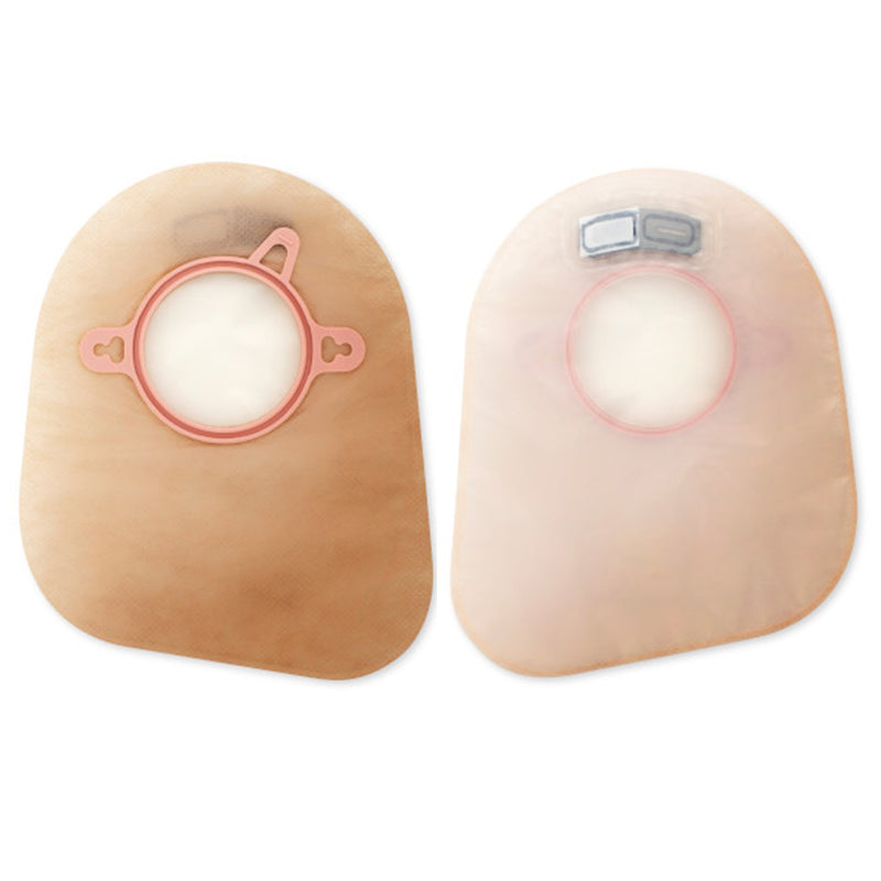 New Image™ Two-Piece Closed End Transparent Filtered Ostomy Pouch, 7 Inch Length, 2¼ Inch Flange