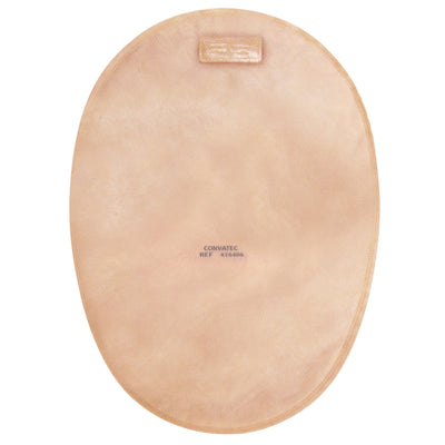 The Natura® + Two-Piece Closed End Beige Filtered Ostomy Pouch, 8 Inch Length, 1¾ Inch Flange