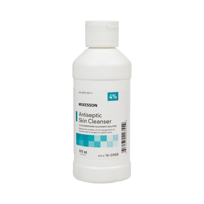 McKesson Antiseptic Skin Cleanser, 8 oz. Flip-Top Bottle