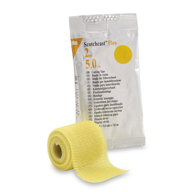 3M™ Scotchcast™ Plus Yellow Cast Tape, 2 Inch x 12 Foot