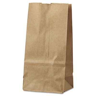 General Supply Brown Grocery Bag, Size 2
