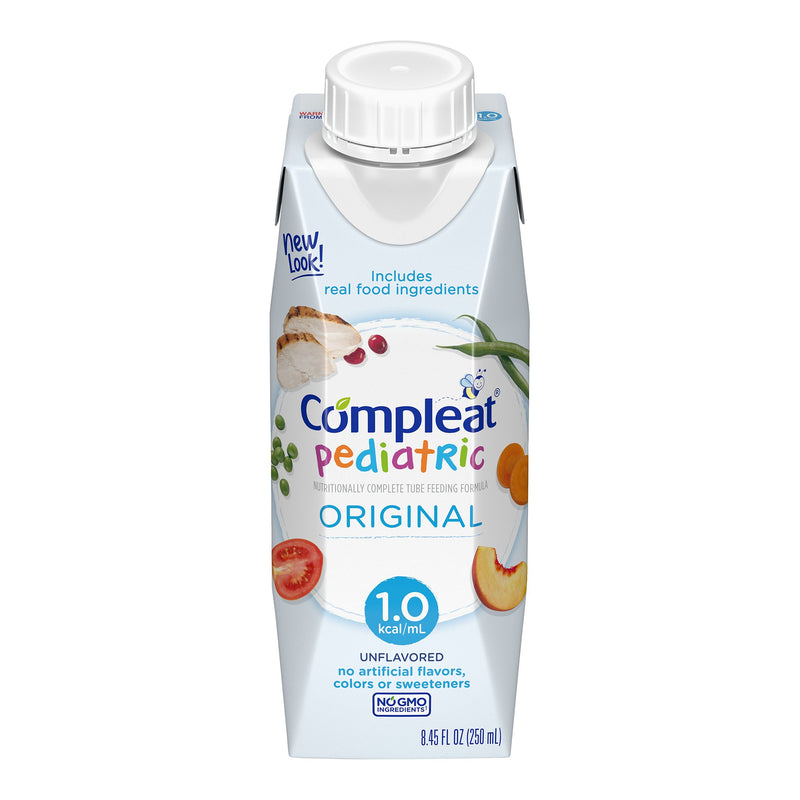 Compleat® Pediatric Ready to Use Pediatric Tube Feeding Formula, 8.45 oz. Carton