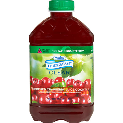 Thick & Easy® Nectar Consistency Cranberry Thickened Beverage, 46 oz. Bottle