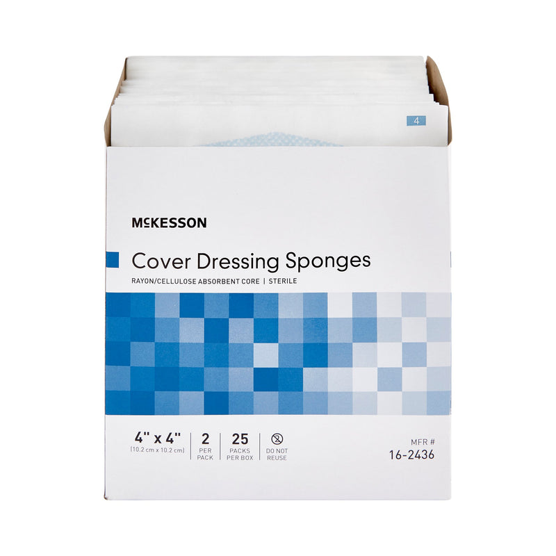 McKesson Sterile Nonwoven Sponge, 4 x 4 Inch