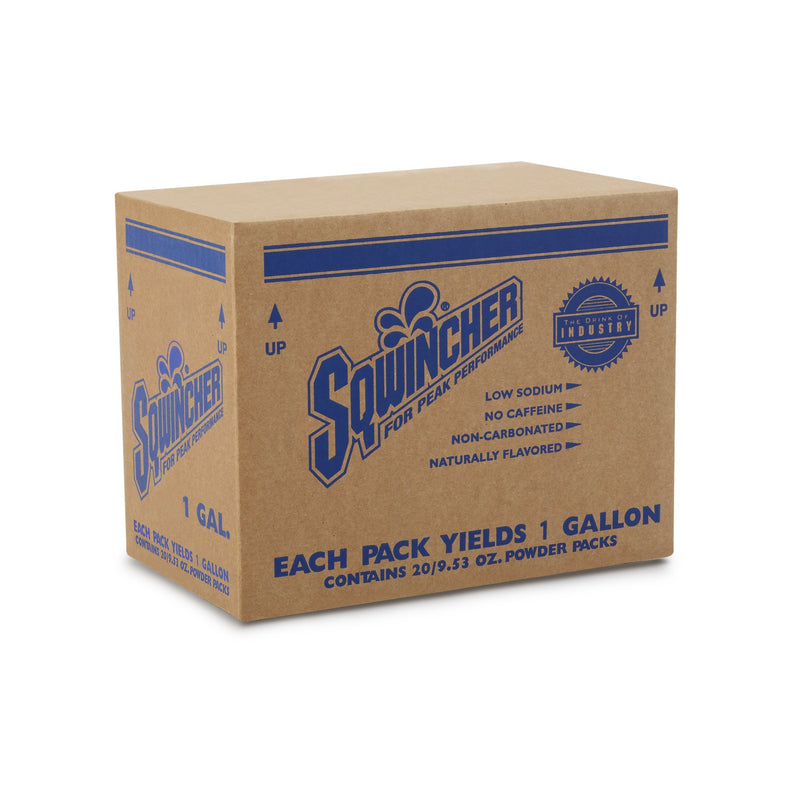 Sqwincher® Powder Pack® Lemon-Lime Electrolyte Replenishment Drink Mix, 9.53 oz. Packet
