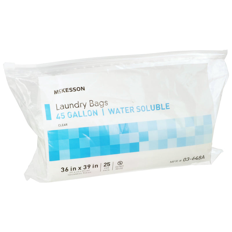 McKesson Water Soluble Laundry Bag, 40-45 gal Capacity