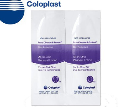 Coloplast Baza® Cleanse and Protect® Perineal Wash Individual Packet