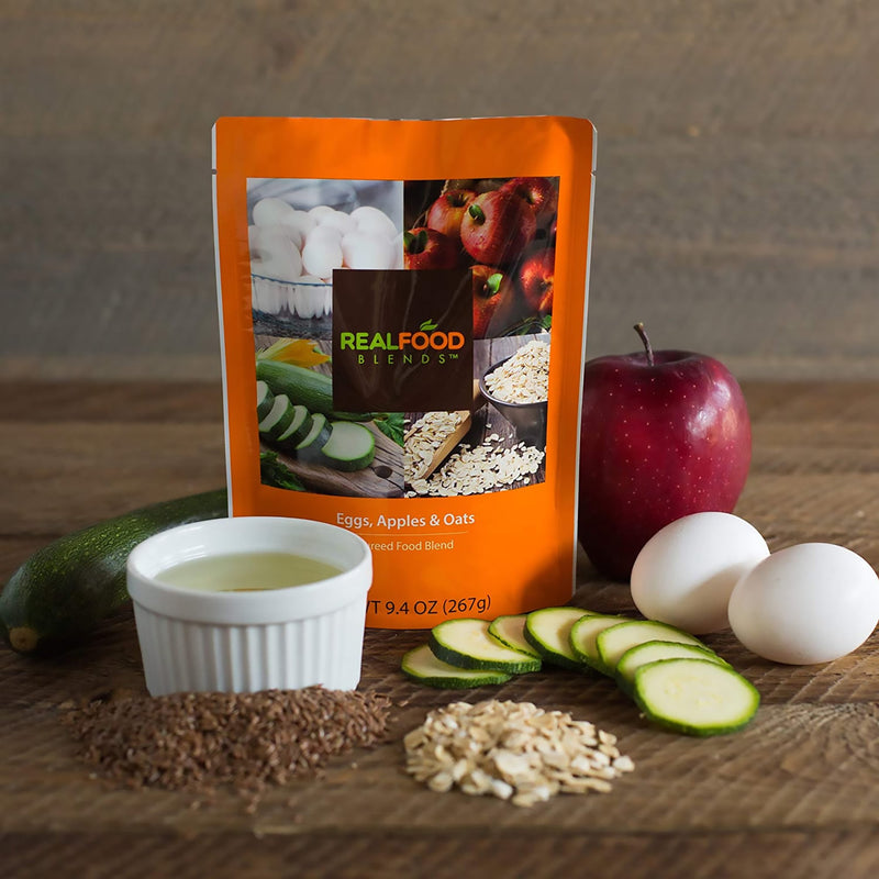 Real Food Blends™ Eggs, Apples & Oats Ready to Use Tube Feeding Formula, 9.4 oz. Pouch