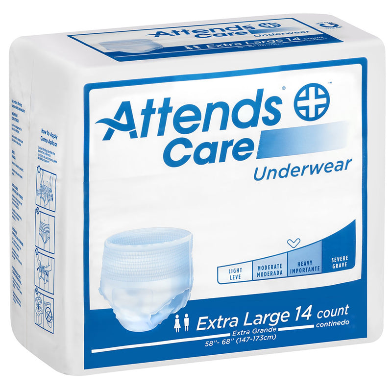 Attends® Care Moderate Absorbent Underwear, Extra Large