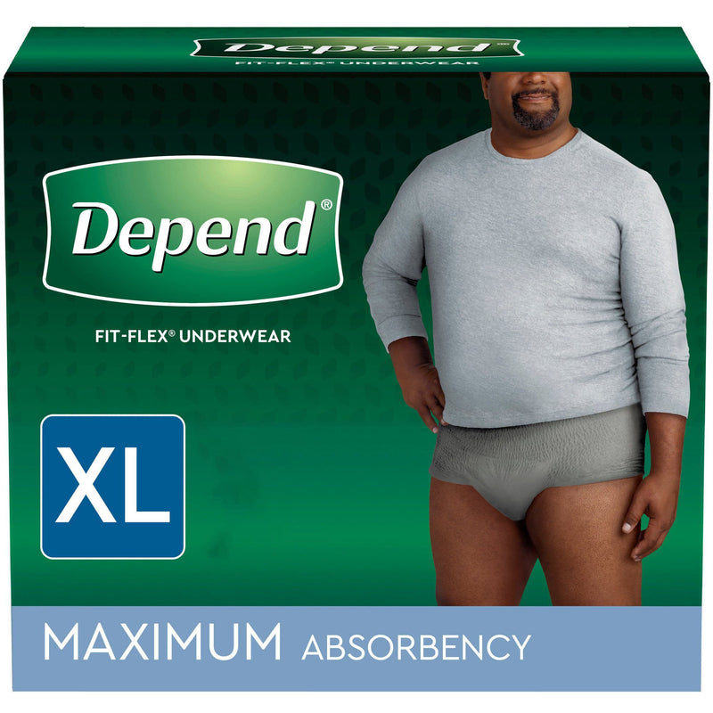 Depend® FIT-FLEX® Male Absorbent Underwear, X-Large