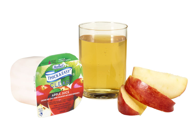 Thick & Easy® Clear Nectar Consistency Apple Thickened Beverage, 4-ounce Cup