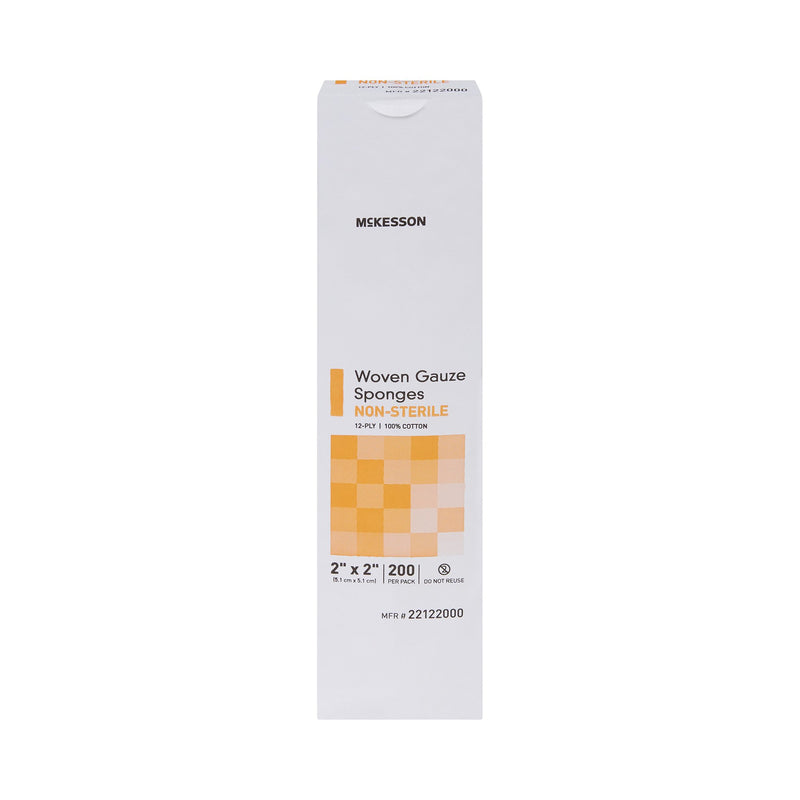 McKesson NonSterile Gauze Sponge, 2 x 2 Inch