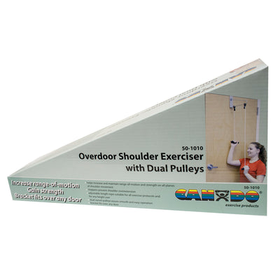 CanDo® Overdoor Shoulder Double Pulley Exerciser with Door Bracket