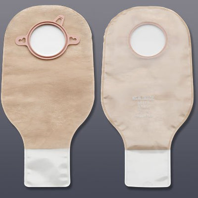 New Image™ Two-Piece Drainable Ostomy Pouch, 12 Inch Length, 1¾ Inch Stoma