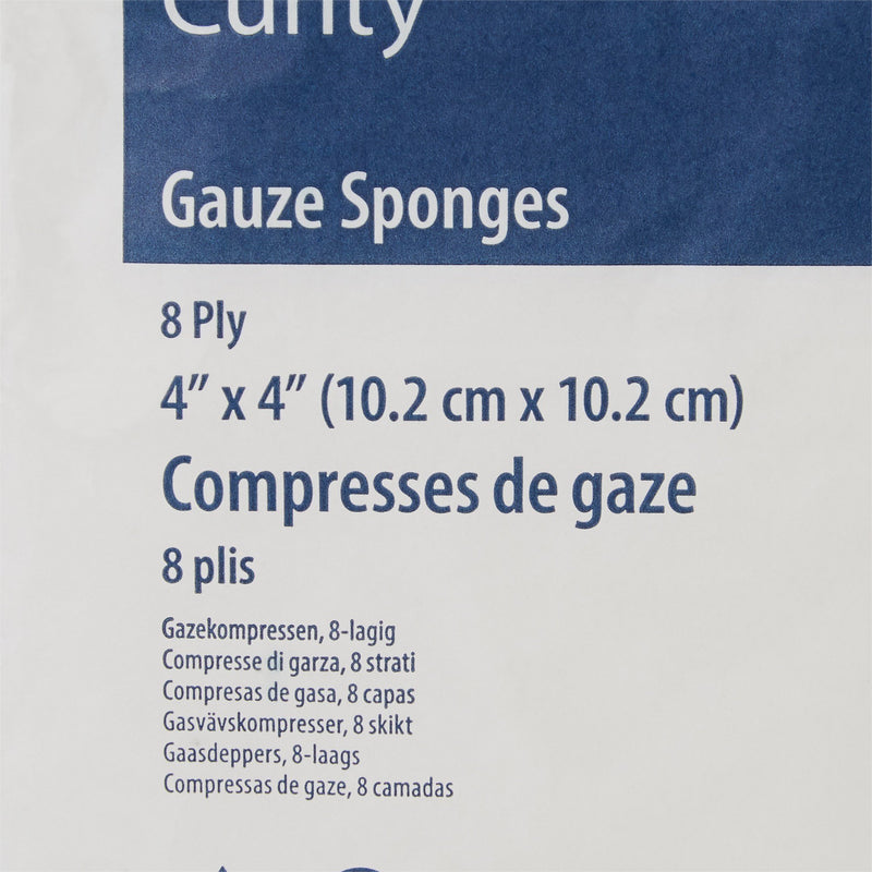 Curity™ NonSterile USP Type VII Gauze Sponge, 4 x 4 Inch